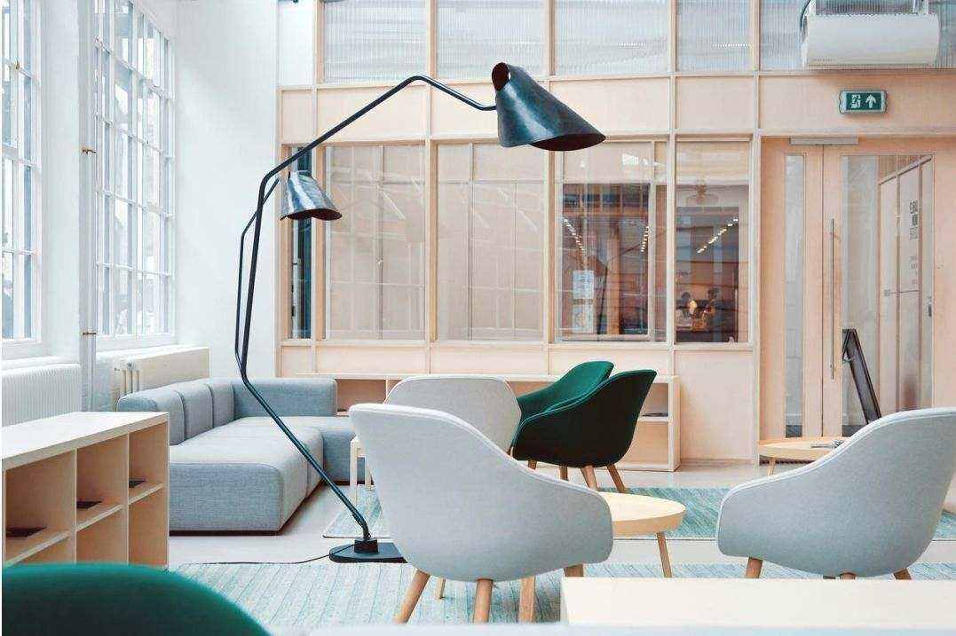 Styled living room
