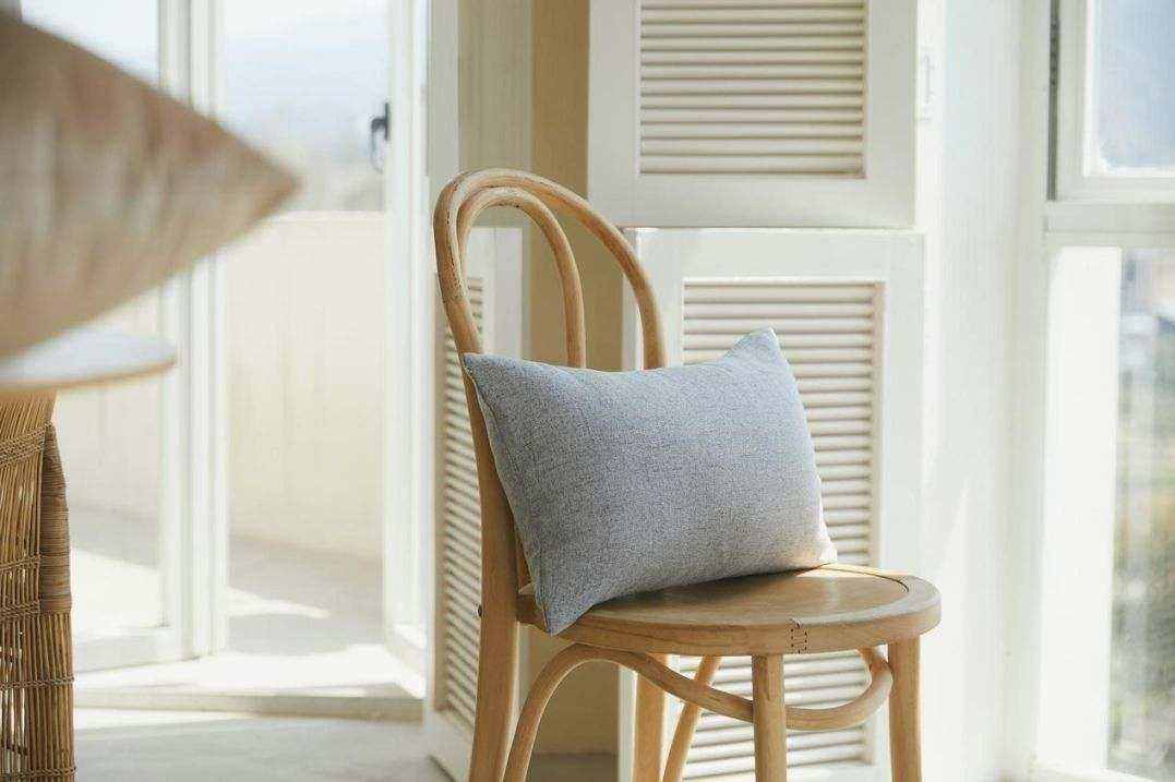 Compact living room with storage solutions